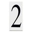 Address Light Number 2 Panel (White)