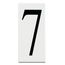Address Light Number 7 Panel (White)