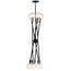 Armstrong 53.5" 10 Light Chandelier (Black)