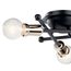 Armstrong 3 Light Flush Mount (Black)