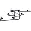 Alden 17.5" Linear Chandelier (Black)