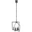 Abbotswell 8 Light Linear Chandelier (Black)