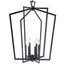 Abbotswell 6 Light Chandelier (Black)