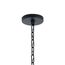 Abbotswell 19" 4 Light Pendant (Black)