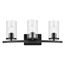Crosby 3 Light Vanity Light (Black)