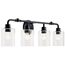 Gunnison 33.75" 4 Light Vanity Light (Chrome)