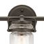 Brinley 24" 3 Light Vanity Light w/ Clear Glass (Olde Bronze)