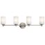 Joelson 4 Light Vanity Light (Brushed Nickel)