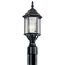 Chesapeake 1 Light Post Light (Black)