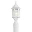 Chesapeake 1 Light Post Light (White)