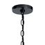 Capitol Hill 22" 6 Light Chandelier (Black)