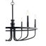 Capitol Hill 22" 6 Light Chandelier (Black)