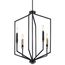 Armand 27" 4 Light Foyer Pendant (Black/Bronze)