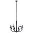 Kennewick 9 Light Chandelier (Brushed Nickel)