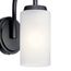 Kennewick 1 Light Wall Sconce w/ Etched Glass (Brushed Nickel)
