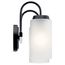 Kennewick 1 Light Wall Sconce w/ Etched Glass (Olde Bronze)