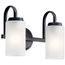Kennewick 1 Light Wall Sconce w/ Etched Glass (Olde Bronze)