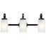 Kennewick 2 Light Vanity Light w/ Etched Glass (Olde Bronze)