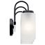 Kennewick 2 Light Vanity Light w/ Etched Glass (Olde Bronze)