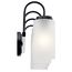 Kennewick 2 Light Vanity Light w/ Etched Glass (Olde Bronze)