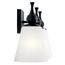 Cosabella 24" 3 Light Vanity Light w/ Etched White Glass (Black)