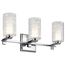 Giarosa 22.25" 3 Light Vanity Light (Chrome)