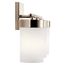 Ciona 24" 3 Light Vanity Light w/ Round Ribbed Glass (Polished Nickel)