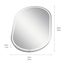 Menillo 32" LED Vanity Mirror w/ Etched Glass (White)