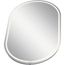 Menillo 32" LED Vanity Mirror w/ Etched Glass (White)