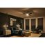Roswell 8.5" 1 Light Mini Pendant w/ Satin Etched Diffuser and Off White Linen Shade (Brushed Nickel)