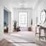 Arlo 3 Light Semi Flush (Natural Brass)