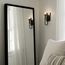 Alden 1 Light Wall Sconce (Black)
