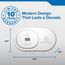 COB Carbon Monoxide Detector w/ LED Status Lights, AA Battery Powered