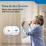 COBDL Carbon Monoxide Detector w/ Low CO Alerts, AA Battery Powered