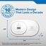 COB10 Carbon Monoxide Detector w/ LED Status Lights, 10-Year Battery