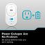 COPDLQW Plug-In Smart Carbon Monoxide Detector w/ Indoor Air Quality Monitor & AA Battery Backup