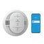 RGCUAR-RW Smoke & Carbon Monoxide Detector, Ring App Enabled, Wire-Free Interconnectivity, AA Battery Powered