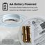 RGCUAR-RW Smoke & Carbon Monoxide Detector, Ring App Enabled, Wire-Free Interconnectivity, AA Battery Powered