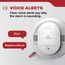 SMACFEX-VRF Hardwired Smoke Alarm w/ Battery Backup & Wire-Free Interconnect