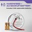 30CUAR-VRF Hardwired Smoke & Carbon Monoxide Alarm w/ Battery Backup & Wire-Free Interconnect