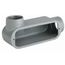 3/4" LL Body, Form 35, IMC/Rigid Malleable Iron Conduit Body, OLL-2M