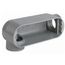 1/2" LR Body, Form 35, IMC/Rigid Malleable Iron Conduit Body, OLR-1M