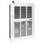 10000/13500 BTU HYD Wall Heater Medium w/ Aquastat & Fan Switch (White)