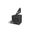 240V, 4kW KB Electronic 2-Stage Unit Heater 1Ph, 24V Control, w/ Remote Sensor (Gray)
