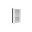 277V, 4000W LPWA Large Architectural Wall Heater w/ Tamperproof Thermostat (White)
