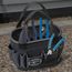 Hard-Body Bucket, 29-Pocket Aerial Bucket, Black