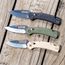 KTO Resurgence Knife, Drop Point Blade, Moss Green Handle