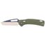 KTO Resurgence Knife, Tanto Blade, Moss Green Handle