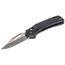 KTO Resurgence Knife, Clip Point Blade, Black Handle
