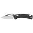 KTO Resurgence Knife, Clip Point Blade, Black Handle